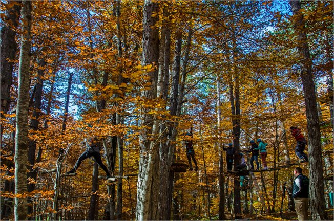 פארק חבלים במונטנגרו