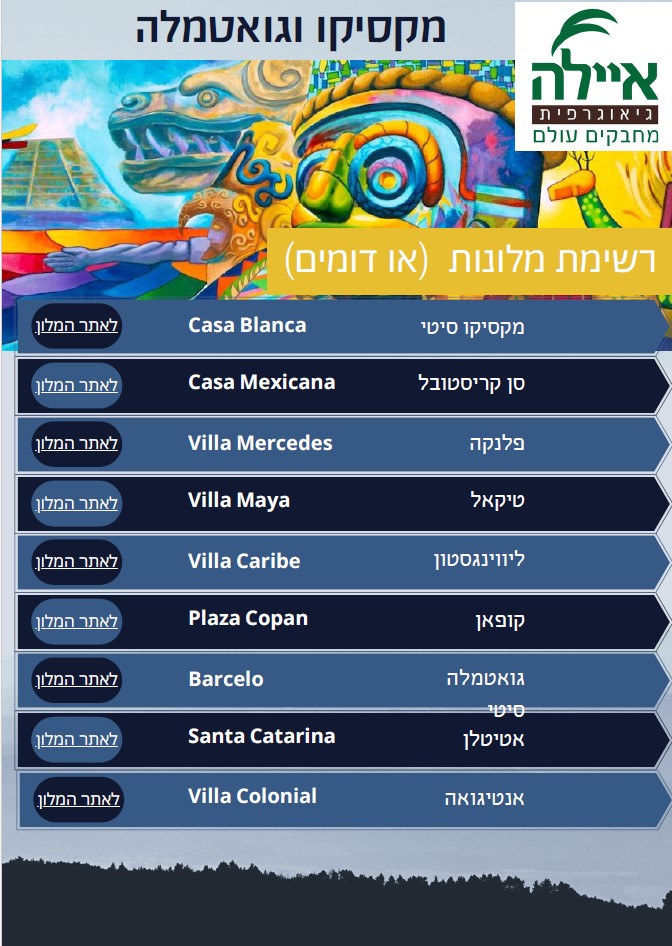 לרשימת המלונות